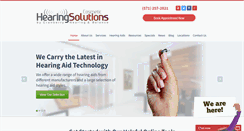 Desktop Screenshot of cosmetichearingsolutions.com